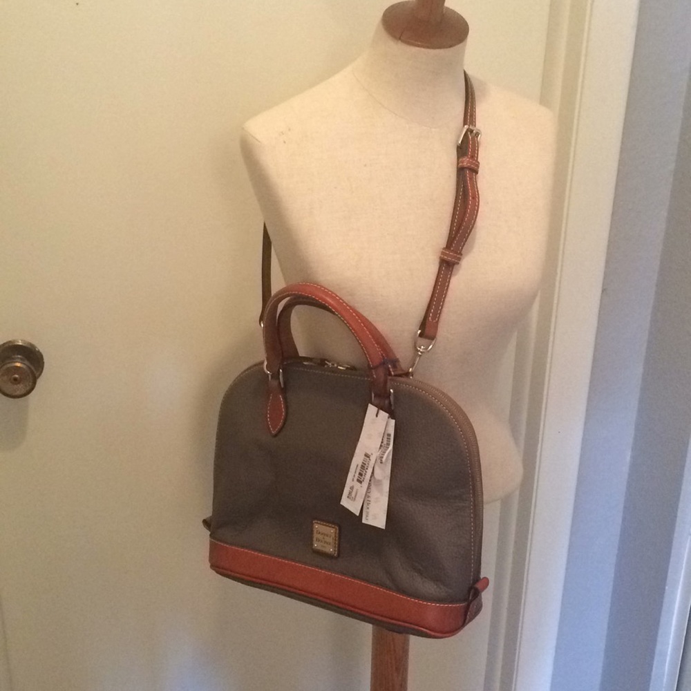 Dooney & Bourke Satchel in Elephant